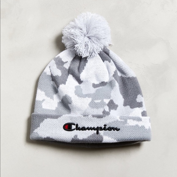 camo champion beanie